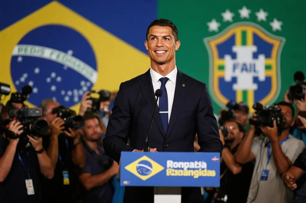 绿茵场上的新征程：罗纳尔多向巴西足协主席发起冲击
