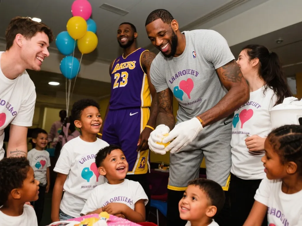 篮球巨星的温情之路：NBA球星慈善举动点亮世界